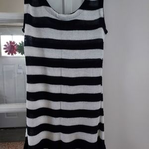 Knit Mini Stripped Dress